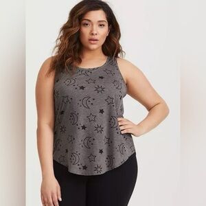 Torrid Burnout Knit Sleeveless Active Tank - Size 2 (18/20)